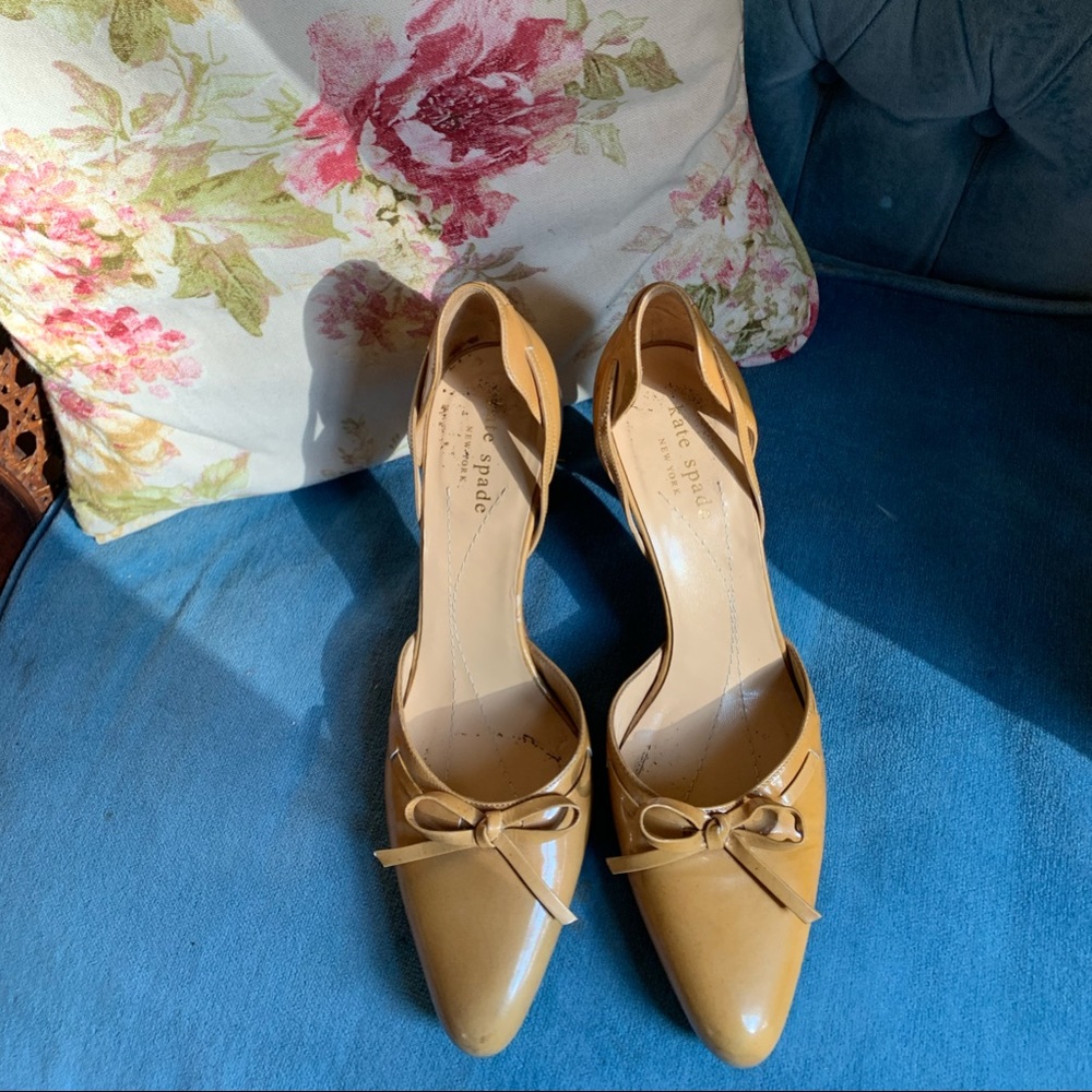 Kate Spade mustard pumps size 7